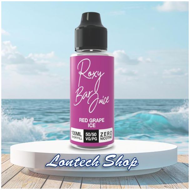 Red Grape Ice Bar Juice 100ml by ROXY