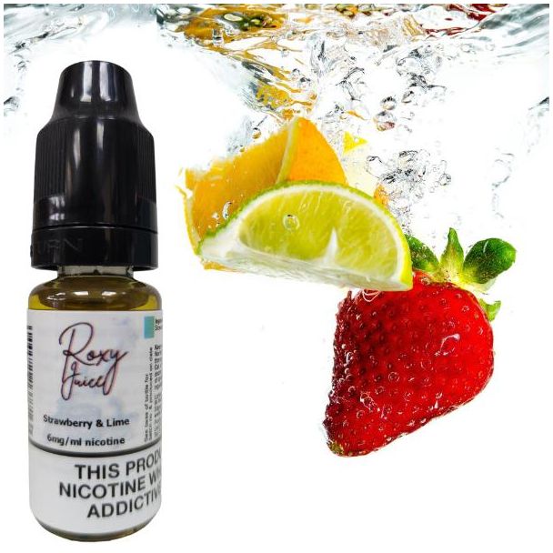 Strawberry and Lime E-Liquid by Roxy Juice