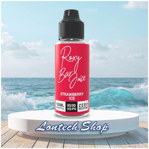 Strawberry Ice Bar Juice 100ml by ROXY