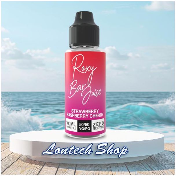 Strawberry Raspberry Cherry Bar Juice 100ml by ROXY