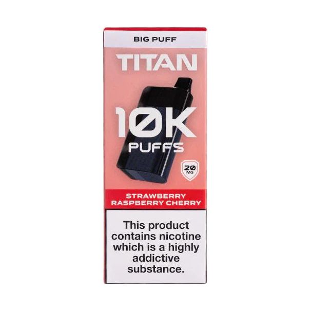 Strawberry Raspberry Cherry Titan 10K Disposable Vape