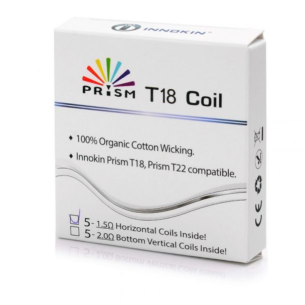 Prism Endura T18 Coils 5 Pack
