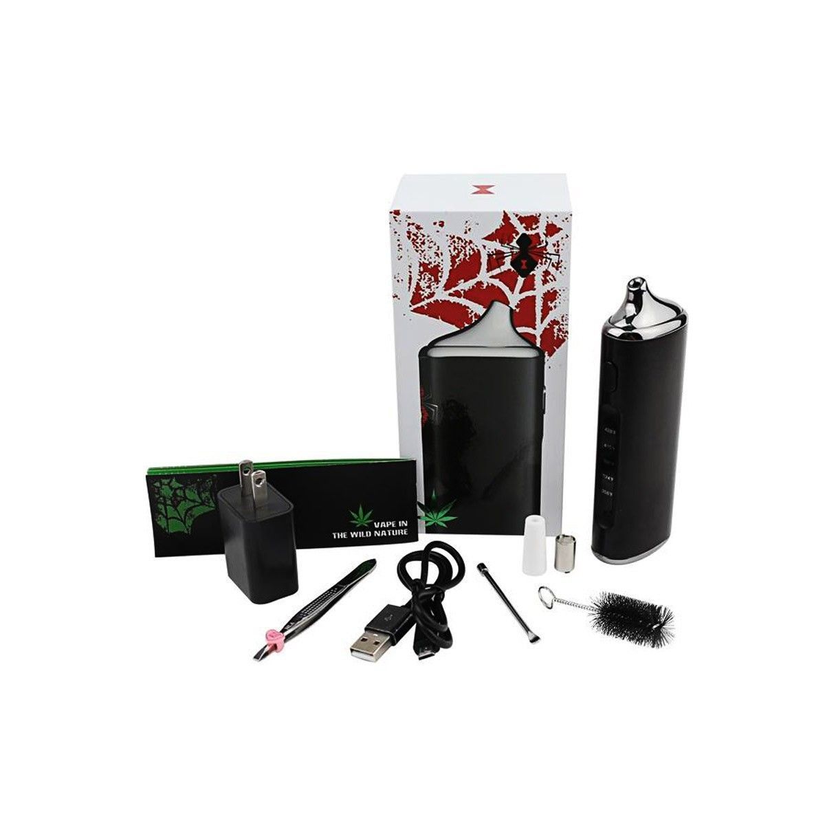 Black Widow Herb & Wax Vaporizer