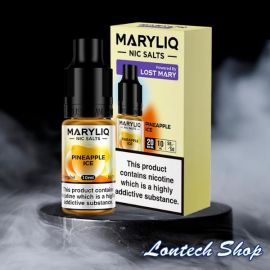 Buy Pineapple Ice Nic Salt E-Liquid by Lost Mary Maryliq