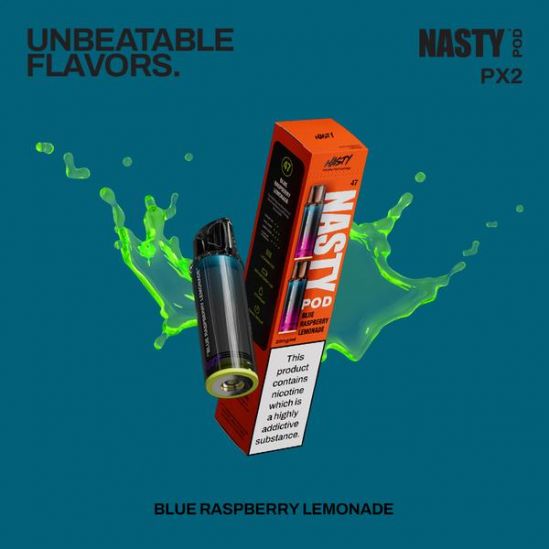 Nasty Blue Raspberry Buy Blue Raspberry Lemonade PX2 Prefilled Pods by Nasty