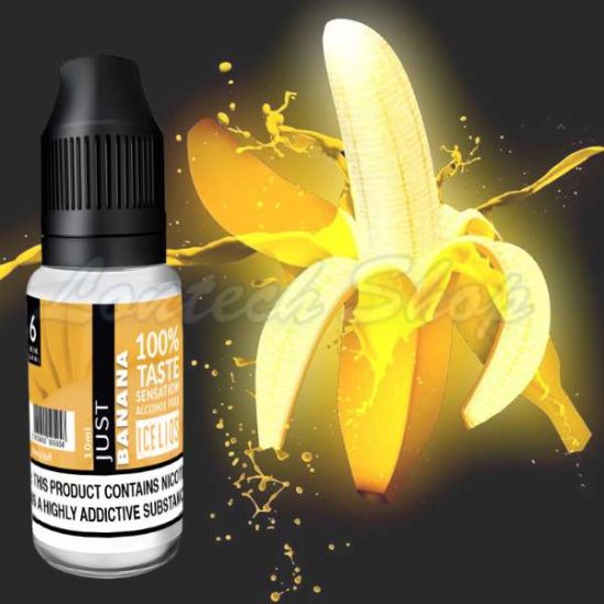 Just Banana E-Liquid By Iceliqs | Lontech Vape Shop