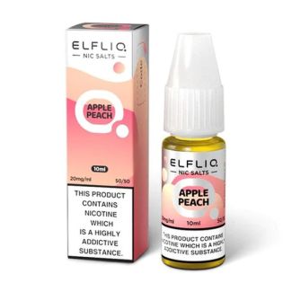 Apple Peach Nic Salt E-Liquid by Elf Bar Elfliq
