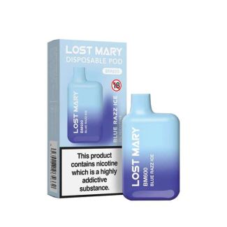 Blue Razz Ice Lost Mary Disposable Vape