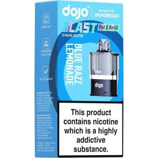 Blue Razz Lemonade Vaporesso Dojo Blast 6000 Prefilled Pod