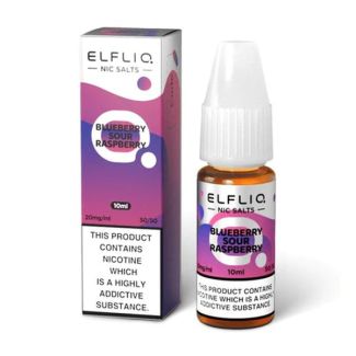 Blueberry Sour Raspberry Nic Salt E-Liquid by Elf Bar Elfliq