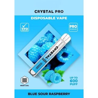 Blueberry Sour Raspberry Sky Crystal Bar Pro Disposable Vape