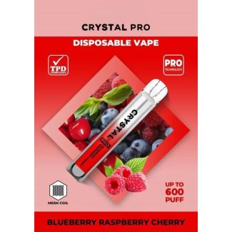 Blueberry Raspberry Cherry Sky Crystal Bar Pro Disposable Vape