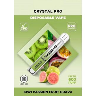 Kiwi Passion Fruit Guava Sky Crystal Bar Pro Disposable Vape