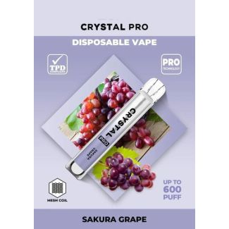 Sakura Grape Sky Crystal Bar Pro Disposable Vape