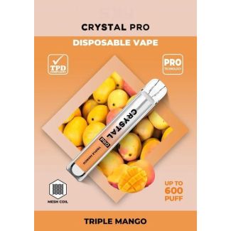 Triple Mango Sky Crystal Bar Pro Disposable Vape