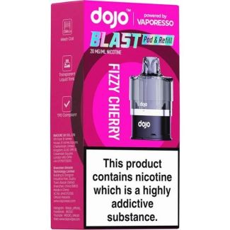 Fizzy Cherry Vaporesso Dojo Blast 6000 Prefilled Pod