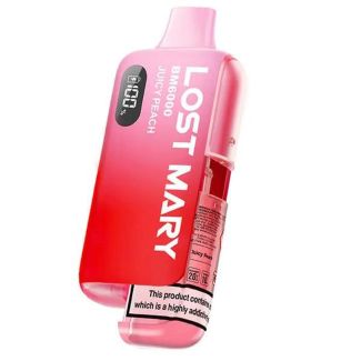 Juicy Peach Lost Mary BM6000 Refillable Pod Kit