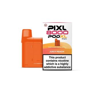 Juicy Peach PIXL 8000 Pods