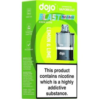 Lemon & Lime Vaporesso Dojo Blast 6000 Prefilled Pod