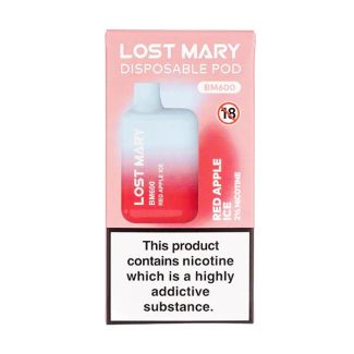 Red Apple Ice Lost Mary Disposable Vape