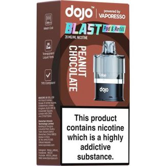 Peanut Chocolate Vaporesso Dojo Blast 6000 Prefilled Pod