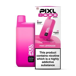 Pink Lemonade Pixl 8000 Refillable Pod Kit