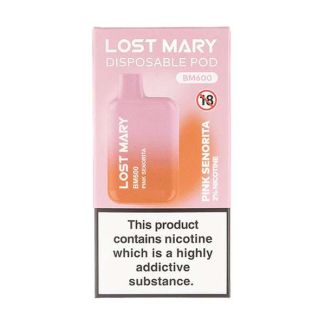 Pink Senorita Lost Mary Disposable Vape