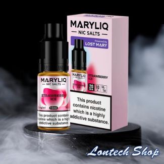 Strawberry Ice Nic Salt E-Liquid By Lost Mary Maryliq