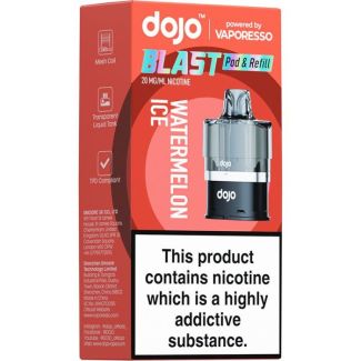 Watermelon Ice Vaporesso Dojo Blast 6000 Prefilled Pod