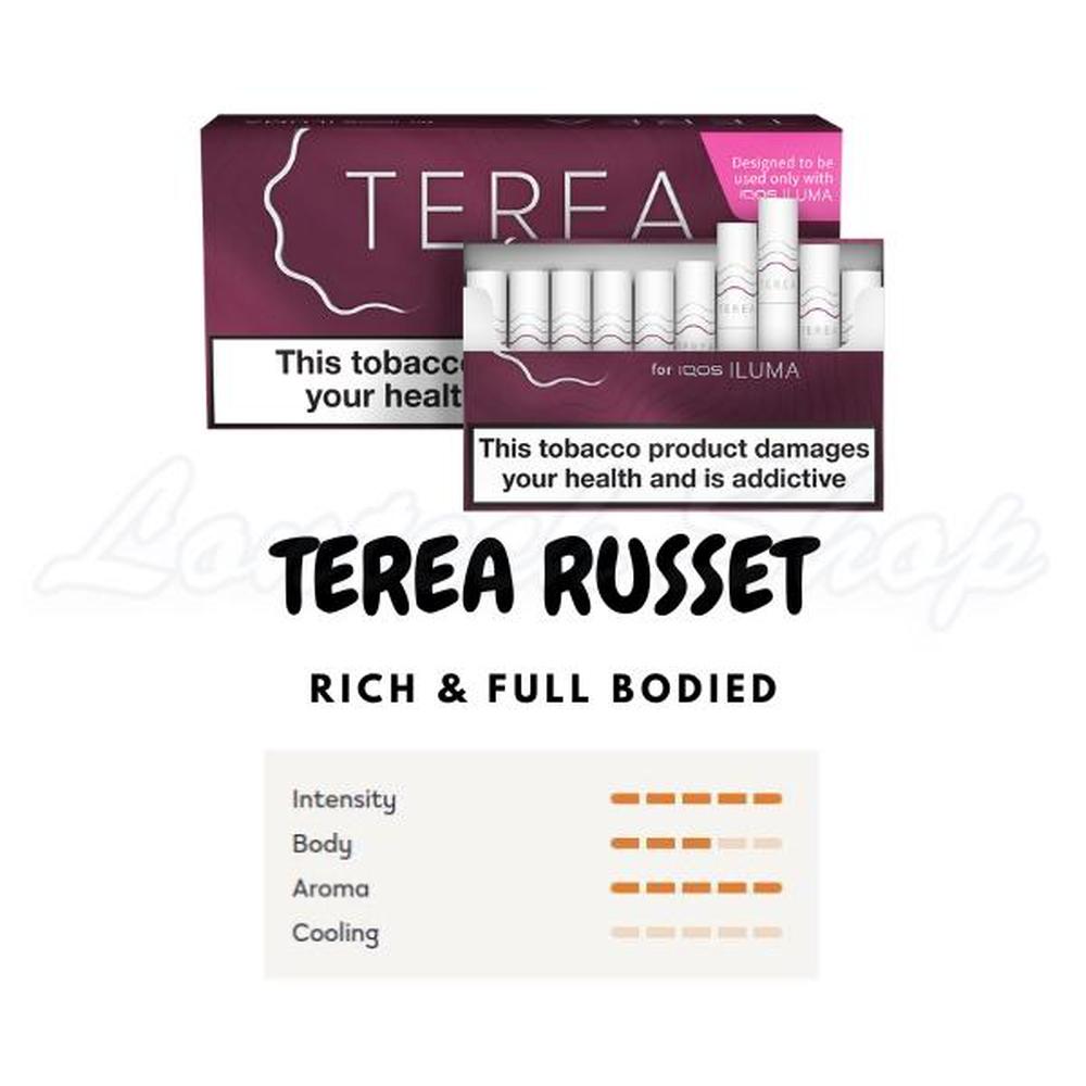 IQOS TEREA Russet Iluma Sticks | Lontech Vape Shop