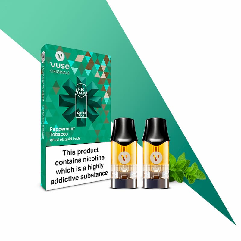 VUSE Peppermint Tobacco Pods Lontech Vape Shop