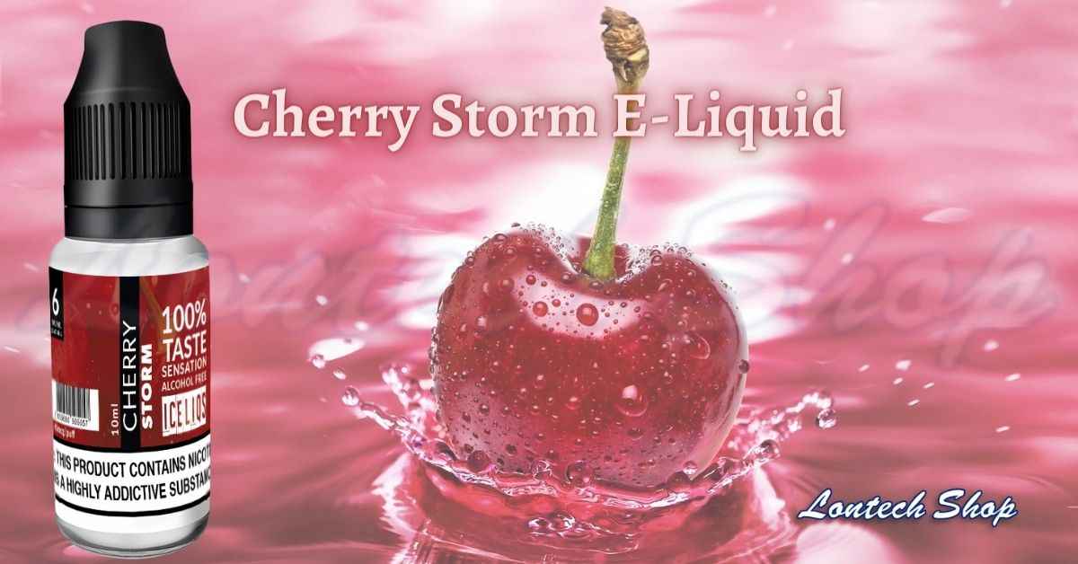 Buy Cherry Storm E-Liquid By Iceliqs