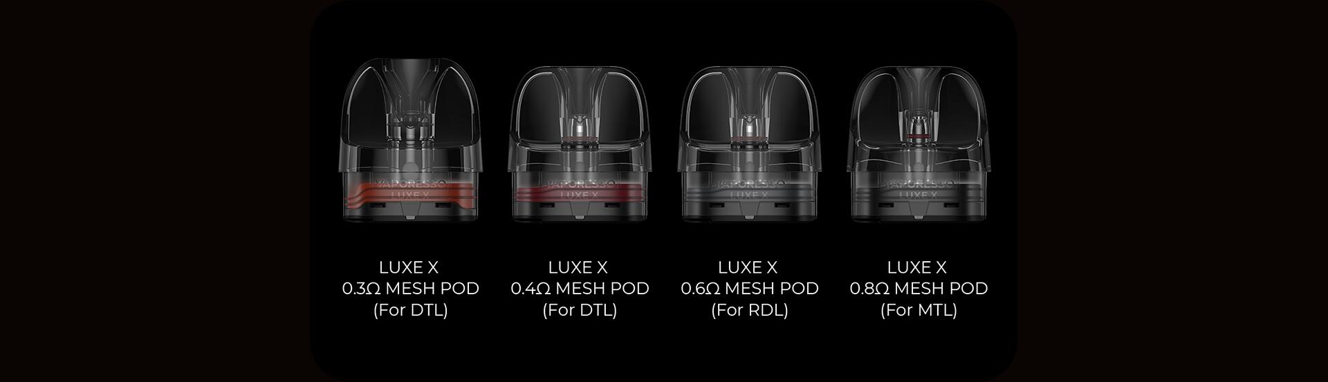 Discovering the Perfect Match Vaporesso Luxe X Pod Selection