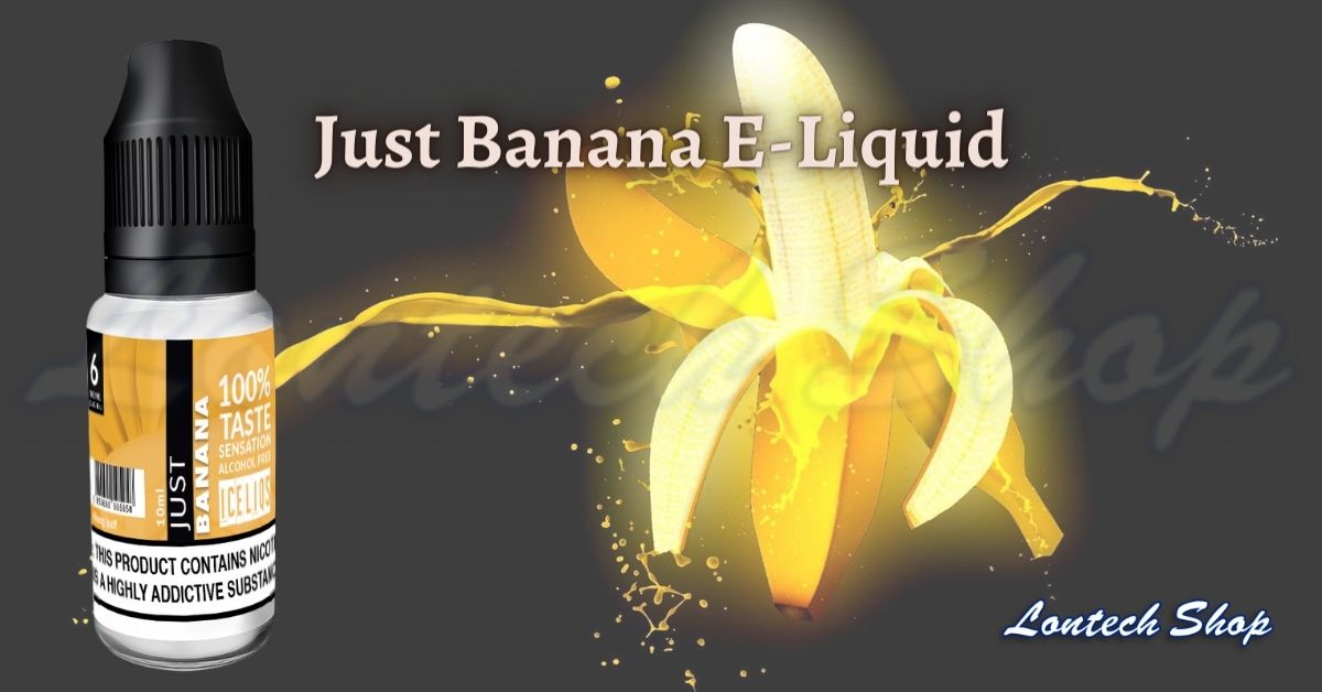 Buy Just Banana E-Liquid By Iceliqs
