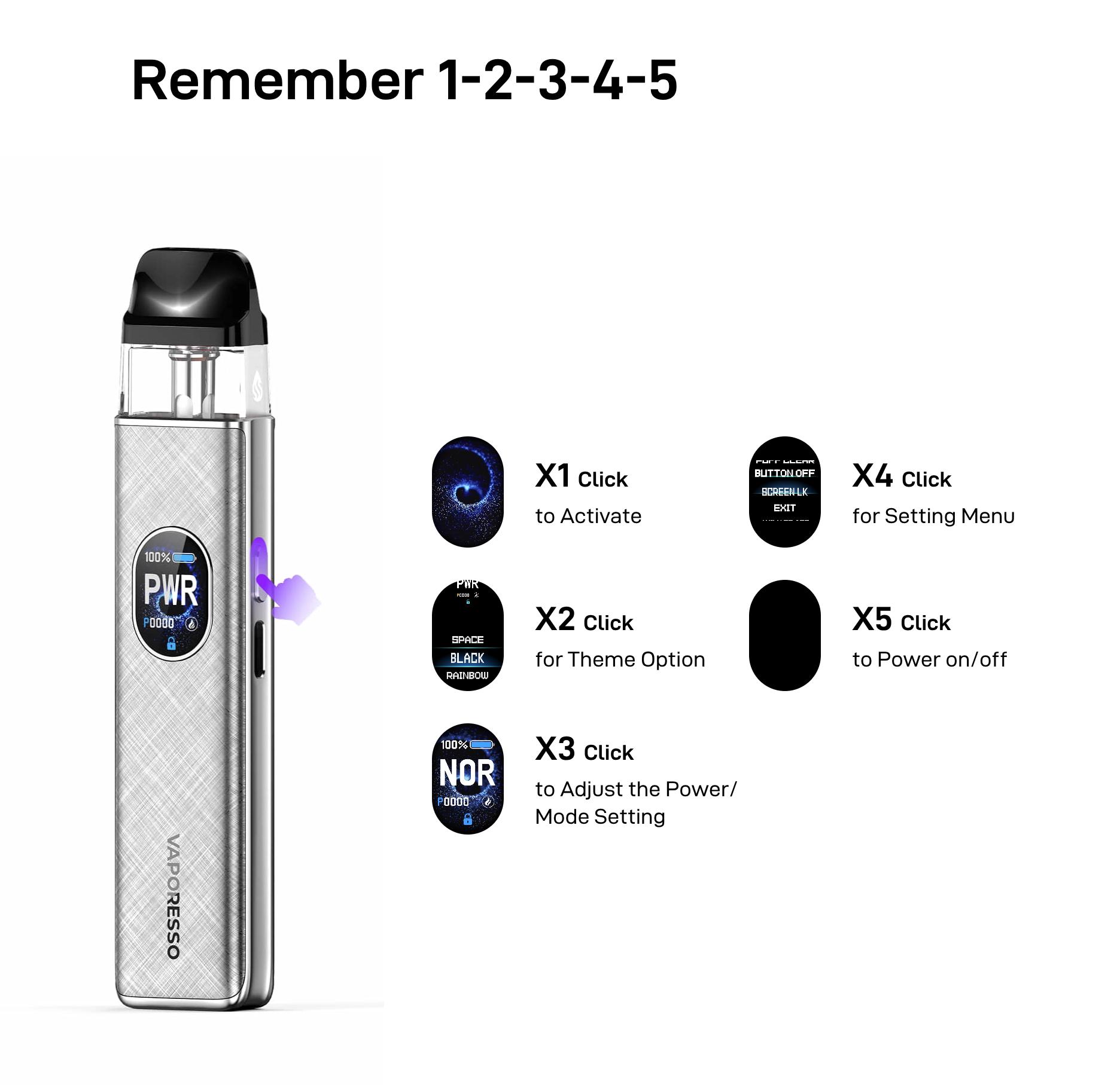 Buy Vaporesso XROS 5 Vape Kit