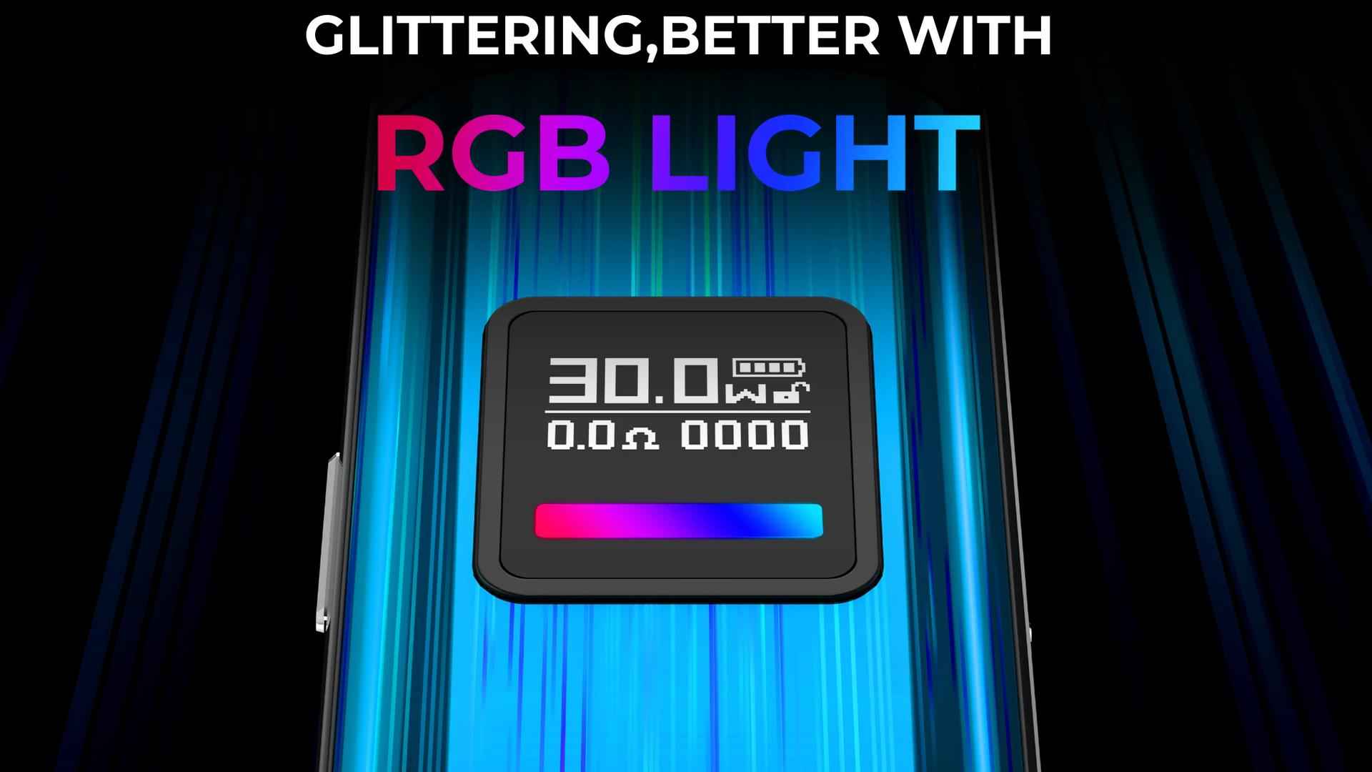 Oxva XLIM PRO Pod Vape Kit Glittering RGB Light Display