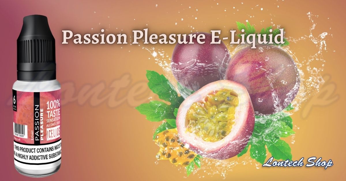 Passion Pleasure E-Liquid By Iceliqs