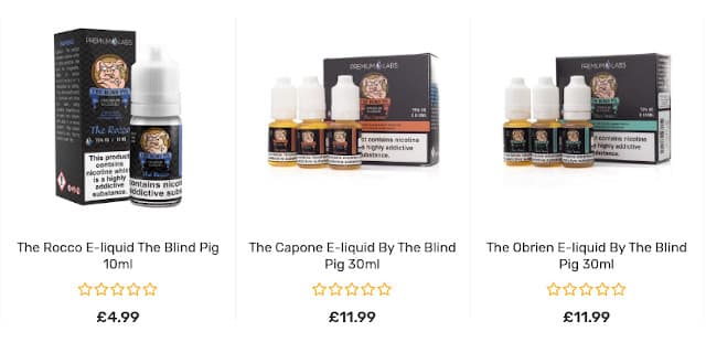 Blind Pig E-Liquid Finchley Central