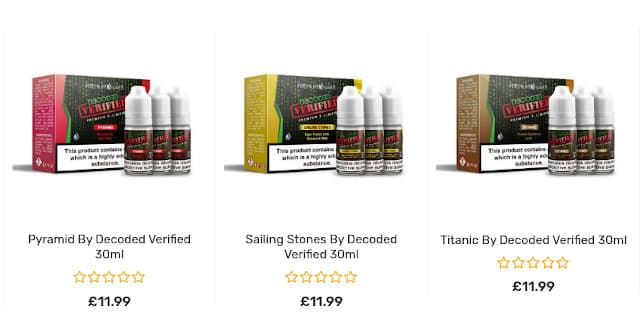 Decoded Verified E-Liquid Crouch End