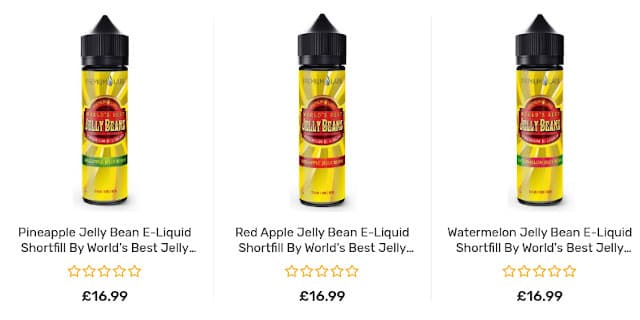 World's Best Jelly Beans E-Liquid East Finchley