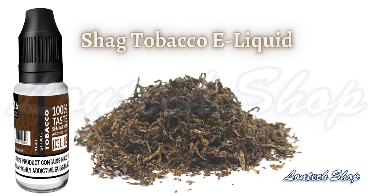 Shag Tobacco E-Liquid By Iceliqs