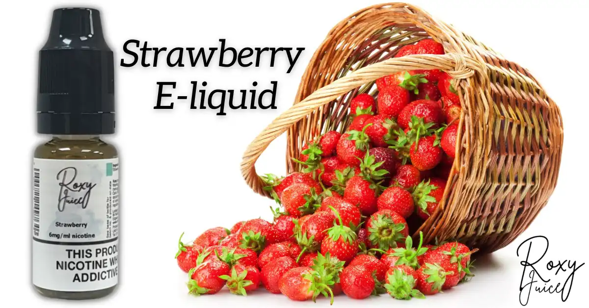 Buy Strawberry E-liquid by Roxy Juice