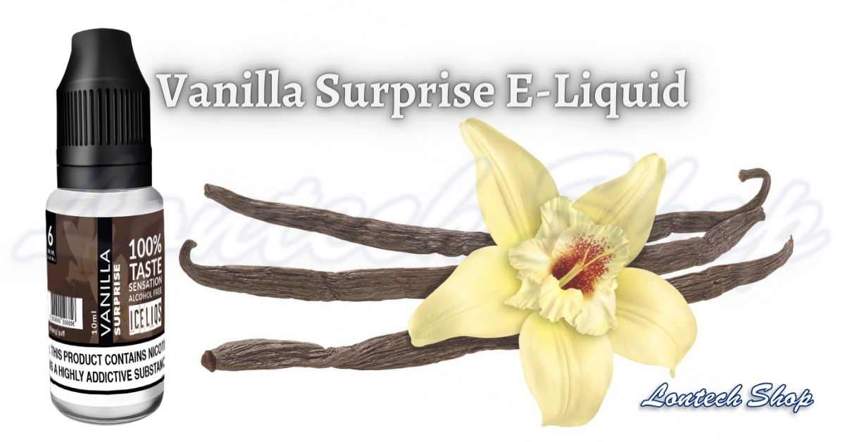 Buy Vanilla Surprise Vape E-Liquid by Iceliqs