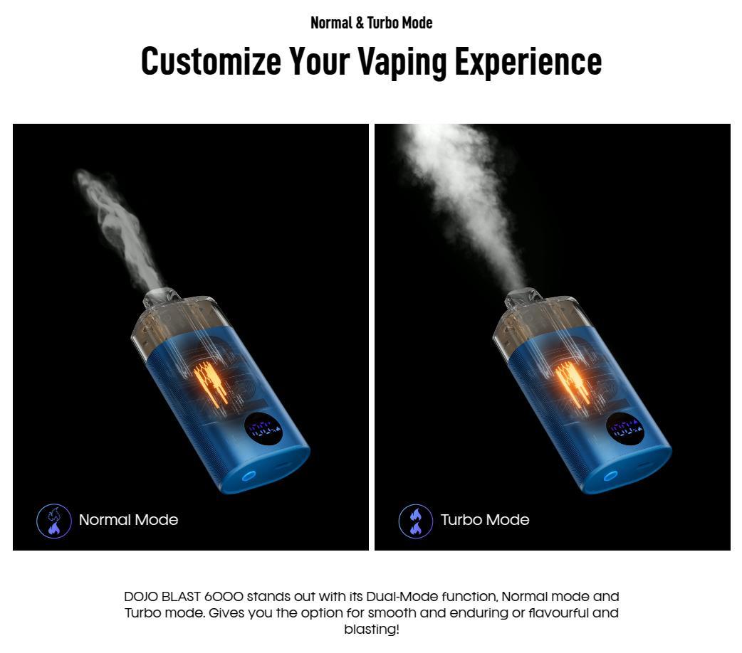 Vaporesso Dojo Blast 6000 Modes