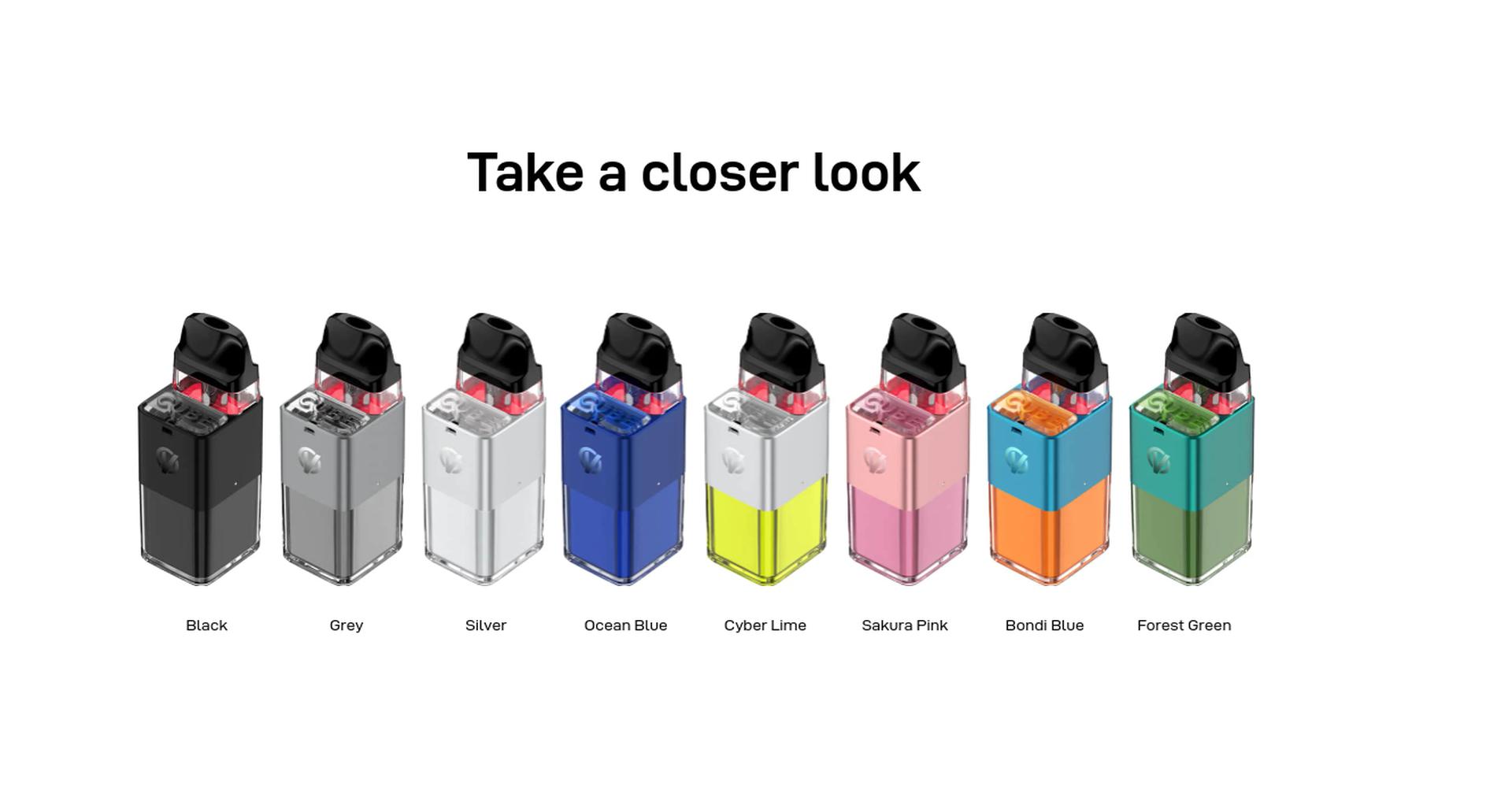 Vaporesso XROS Cube Kit Colour Options
