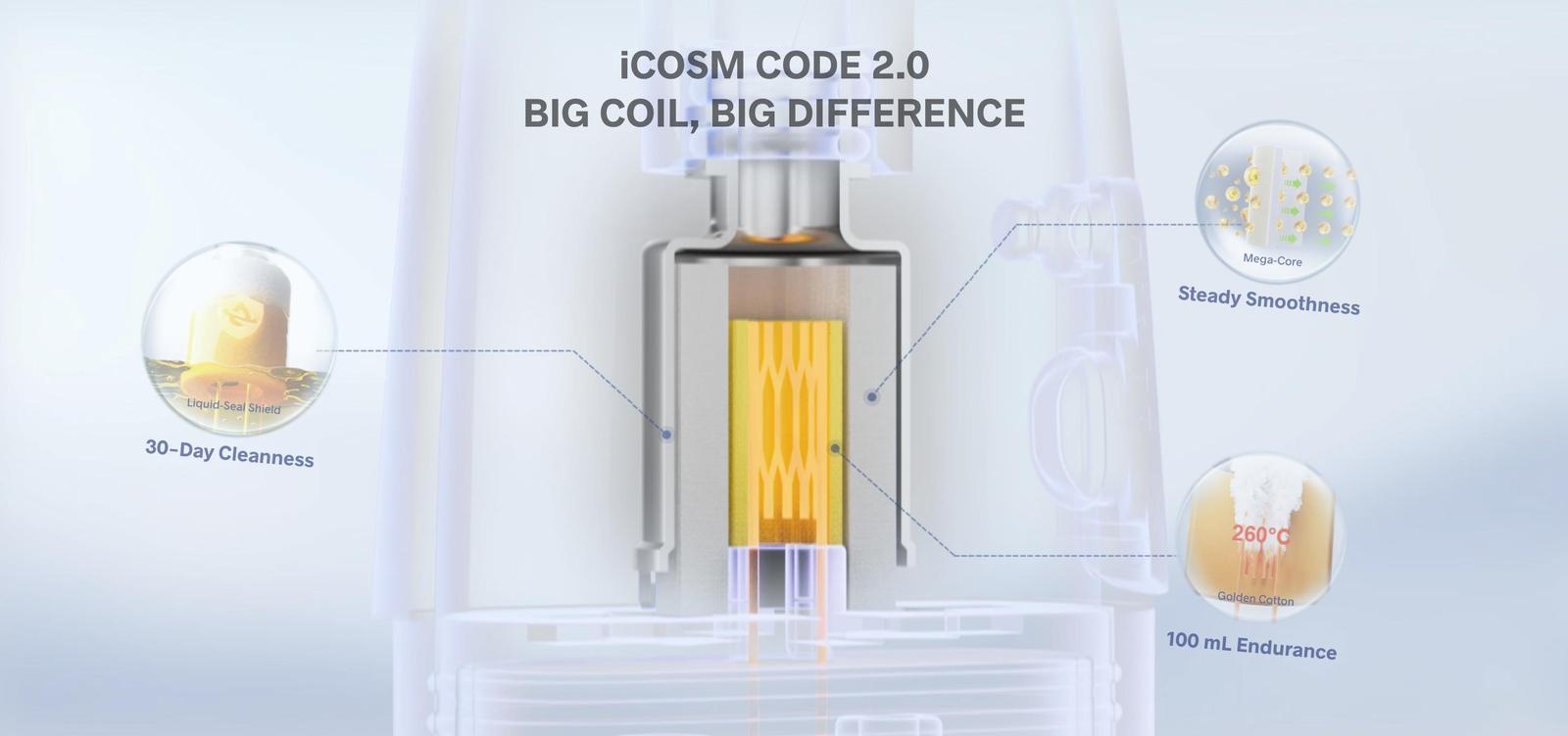 Voopoo Argus G3 Mini Advanced iCOSM CODE 2.0 Technology