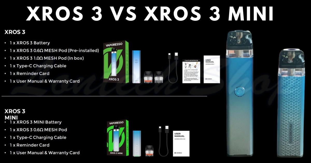 What Is the Difference Between Xros 3 and Xros 3 Mini